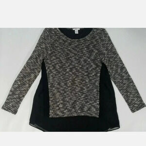 Bar III Women's Top Sweater Blouse Medium
